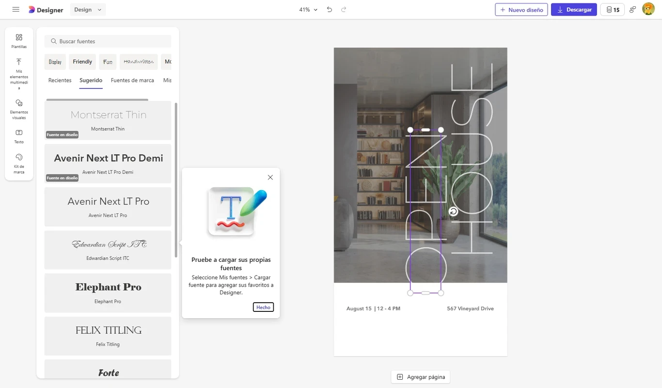 Microsoft Designer – capture d'écran 4